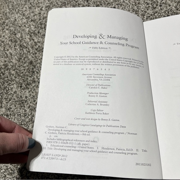 Developing & Managing Your School Guidance & Counseling Programs - VERY GOOD - Picture 7 of 7